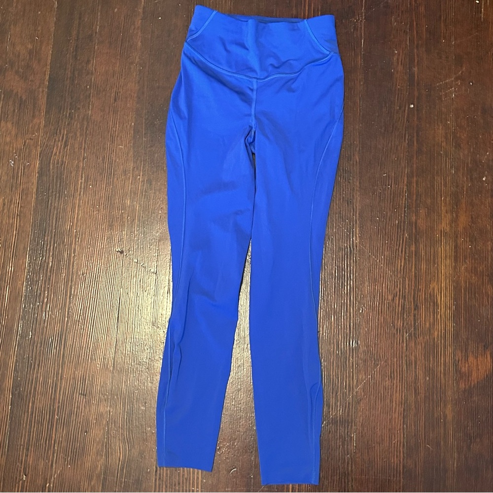 Lululemon / Base Pace High Rise Tights Leggings Blazer Blue Poolside Blue Size 4